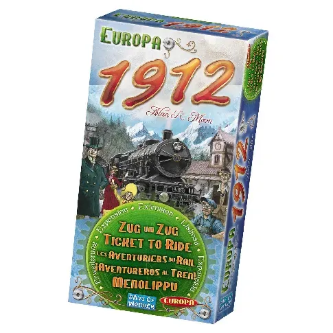 Bilde av best pris Ticket To Ride - Europe 1912 Expansion Pack (DOW720111) - Leker