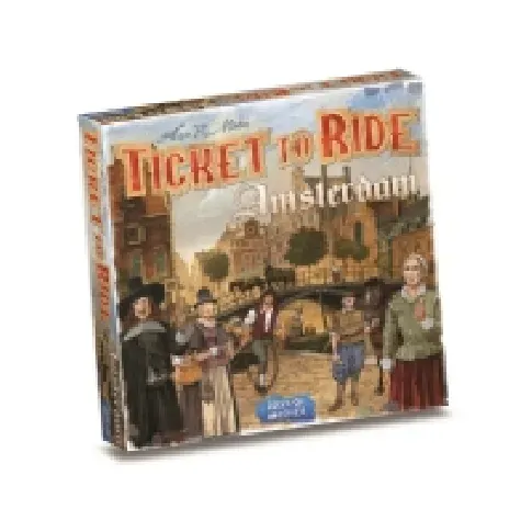 Bilde av best pris Ticket to Ride Amsterdam Leker - Spill - Familiebrætspil