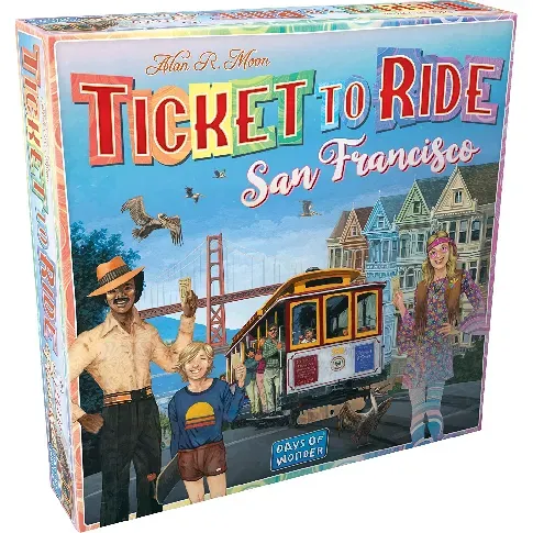Bilde av best pris Ticket to Ride - San Francisco (Nordic) (DOW720964) - Leker