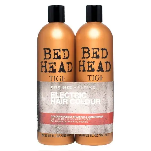 Bilde av best pris Tigi Bed Head Colour Goddess Shampoo & Conditioner 2x750ml Hårpleie - Shampoo
