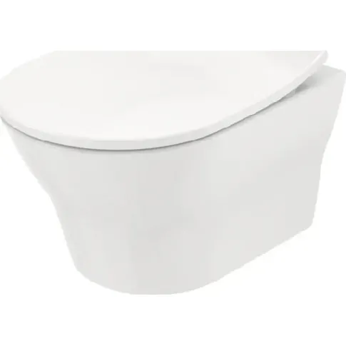Bilde av best pris Til MH vegghengt toalett, uten skyllekant, rengjøringsvennlig, hvit Baderom > Toalettet