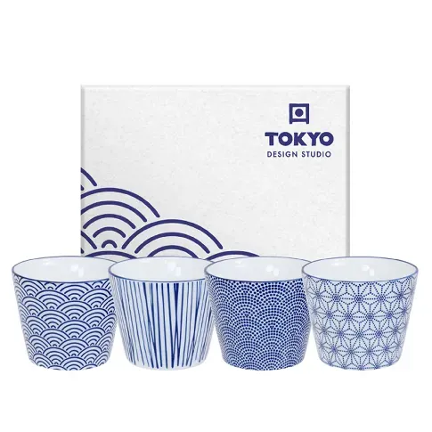 Bilde av best pris Tokyo Design Studio Nippon Blue tekopp 4 stk Tekopp
