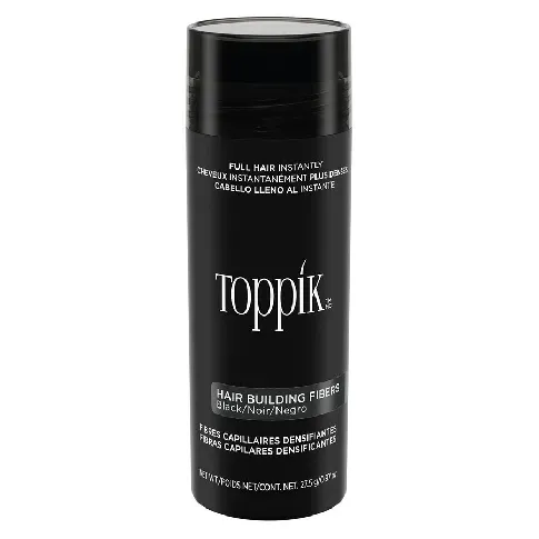 Bilde av best pris Toppik Hair Building Fiber Black 27,5g Hårpleie - Hårfarge - Oppfriskning
