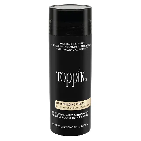Bilde av best pris Toppik Hair Building Fiber Light Blond 27,5g Hårpleie - Hårfarge - Oppfriskning