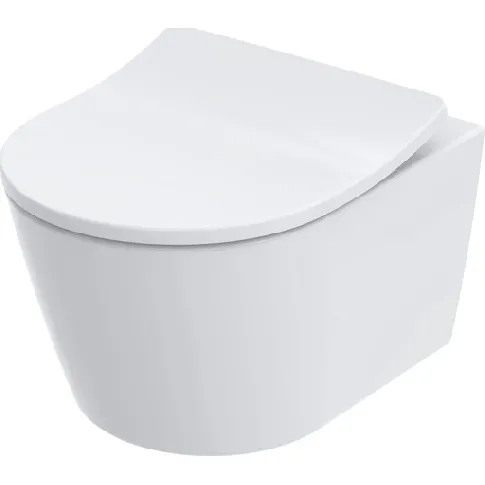 Bilde av best pris Toto RP vegghengt toalett, uten skyllekant, rengjøringsvennlig, hvit Baderom > Toalettet