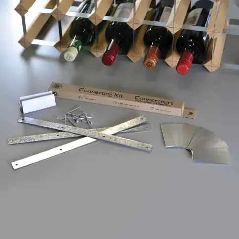 Bilde av best pris Traditional Wine Racks Sammenslåings-kit til Påbyggbart Vinstativ Sett