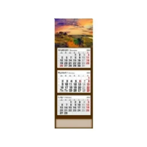 Bilde av best pris Tredobbelt kalender 13 2023 Papir & Emballasje - Kalendere & notatbøker - Kalendere