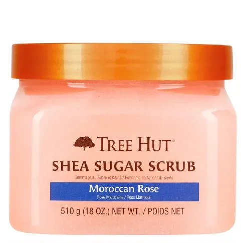 Bilde av best pris Tree Hut Shea Sugar Scrub Moroccan Rose 510g Hudpleie - Kroppspleie - Skrubb og peeling
