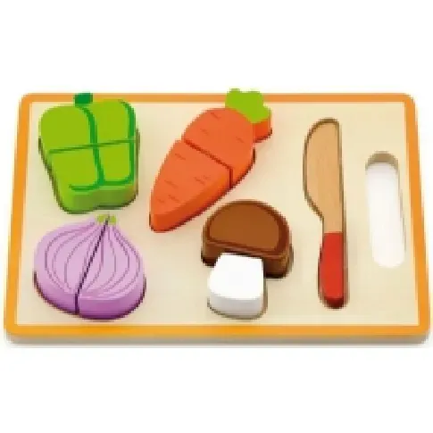 Bilde av best pris Treskjærebord for grønnsaker Viga Toys Leker - Rollespill - Leke kjøkken og mat