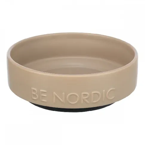 Bilde av best pris Trixie Be Nordic Matskål i Keramikk Beige (0.5 l/ø 16 cm) Hund - Matplass - Hundeskåler