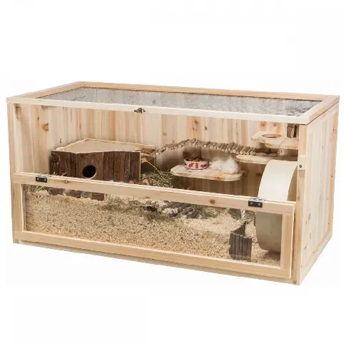 Bilde av best pris Trixie Trebur med Plexiglass til hamster, mus eller gerbil Hamster - Hamsterbur