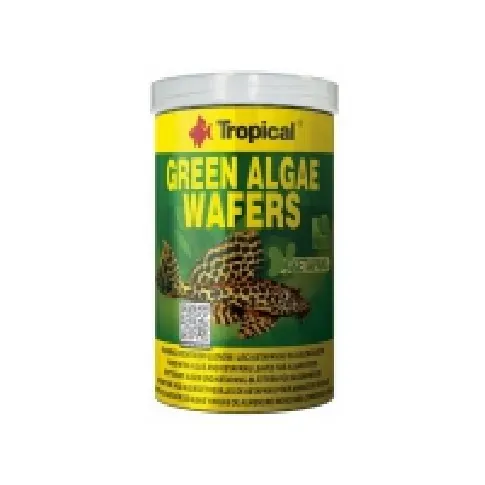 Bilde av best pris Tropical GREEN ALGAE WAFERS 100 ML. / 45 G. Kjæledyr - Fisk & Reptil - Fisk & Reptil fôr