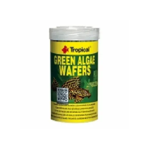 Bilde av best pris Tropical Green Algae Wafers synkende grønnsakswafere for fisk 250ml Kjæledyr - Fisk & Reptil - Fisk & Reptil fôr
