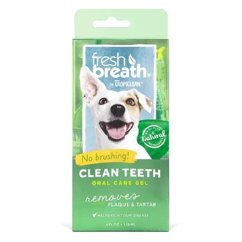 Bilde av best pris Tropiclean Fresh Breath Mungel til Hund (118 ml) Hund - Hundehelse - Hundetannbørste & hundetannkrem