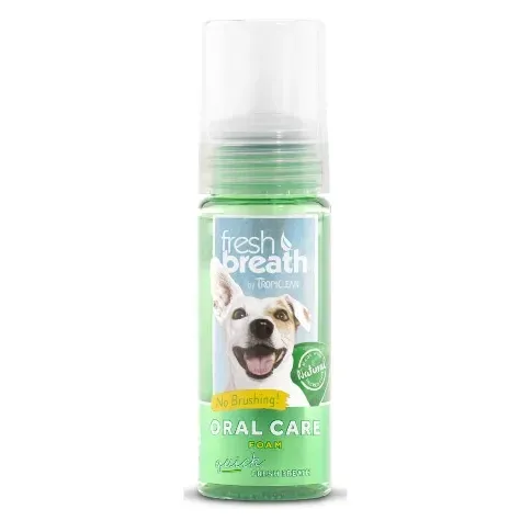 Bilde av best pris Tropiclean Fresh Breath Oral Vårdande Skum til Hund Mint 133 ml Hund - Hundehelse - Hundetannbørste & hundetannkrem