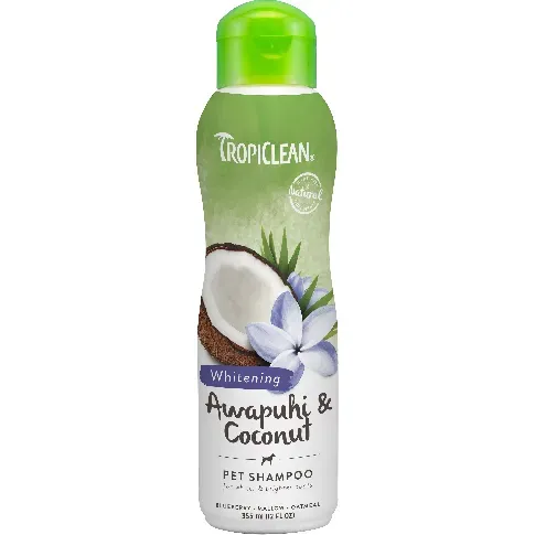 Bilde av best pris Tropiclean - awapuhi&coconut shampoo - 355ml (719.2110) - Kjæledyr og utstyr
