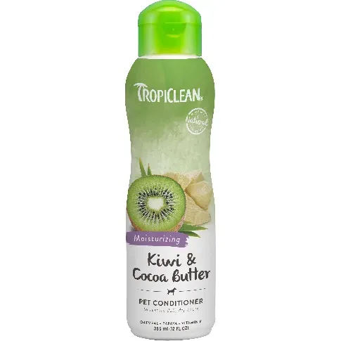 Bilde av best pris Tropiclean - kiwi&cocoa butter conditioner - 355ml (719.2104) - Kjæledyr og utstyr