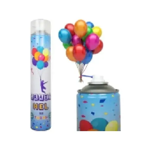 Bilde av best pris Tuban - Crazy Hel - 12L Helium - Passer til ca. 2 stk. ballonger (eller 1 stk. 45 cm ballong) Skole og hobby - Festeutsmykking - Ballonger