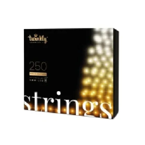 Bilde av best pris Twinkly Strings Gold Edition 250 LEDs AWW - 20 meter/250 lys Smart hjem - Smart belysning - Smarte lamper - Lette lenker
