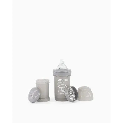 Bilde av best pris Twistshake - Anti-Colic Baby Bottle Pastel Grey 180 ml - Baby og barn