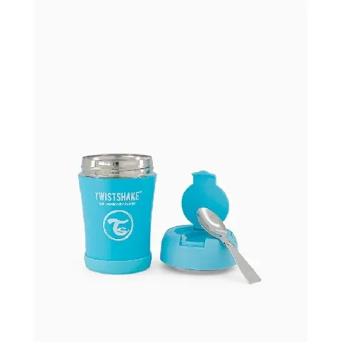 Bilde av best pris Twistshake - Insulated Food Container 350ml Pastel Blue - Baby og barn