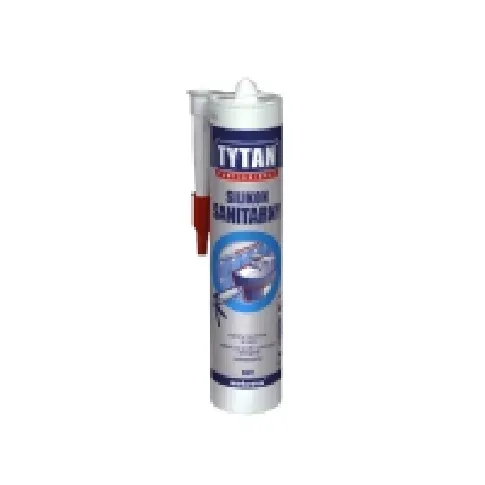 Bilde av best pris Tytan Sanitær silikon TYTAN hvit 310ml Maling og tilbehør - Spesialprodukter - Tetningsmiddel
