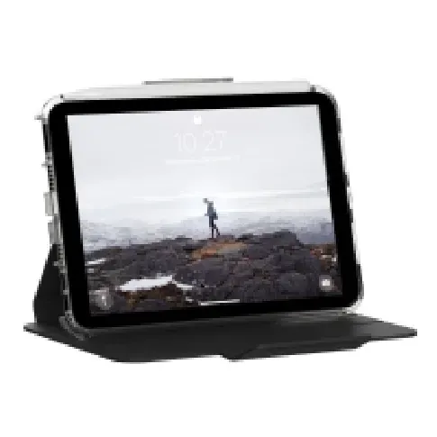 Bilde av best pris [U] Protective Case for iPad Mini (6th Gen, 2021) [8.3-inch] - Lucent Black - Lommebok for nettbrett - svart - 8.3 - for Apple iPad mini (6. generasjon) PC & Nettbrett - Nettbrett tilbehør - Deksel & vesker