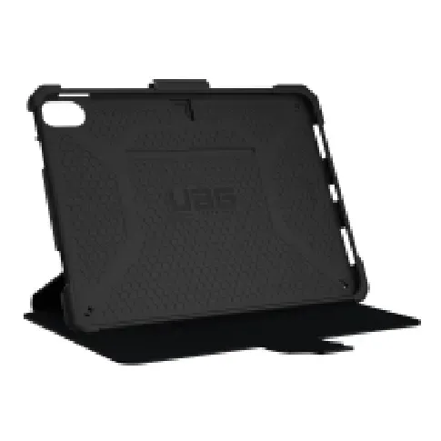 Bilde av best pris UAG Rugged Case for iPad 10.9 (10th Gen, 2022) - Metropolis Black - Skjermdeksel for nettbrett - svart - 10.9 - for Apple 10.9-inch iPad (10. generasjon) PC & Nettbrett - Nettbrett tilbehør - Deksel & vesker