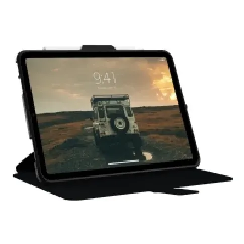 Bilde av best pris UAG Rugged Case for iPad 10.9 (10th Gen, 2022) - Scout Folio Black - Skjermdeksel for nettbrett - termoplast-polyuretan (TPU) - svart - 10.9 - for Apple 10.9-inch iPad (10. generasjon) PC & Nettbrett - Nettbrett tilbehør - Deksel & vesker