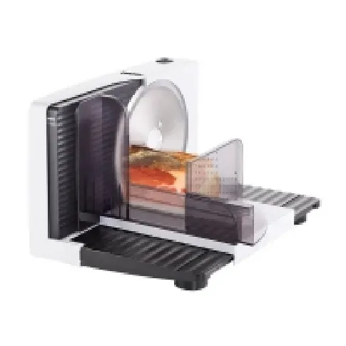 Bilde av best pris UNOLD 78860 - Skjæremaskin - 100 W - hvit/svart Kjøkkenapparater - Kjøkkenmaskiner