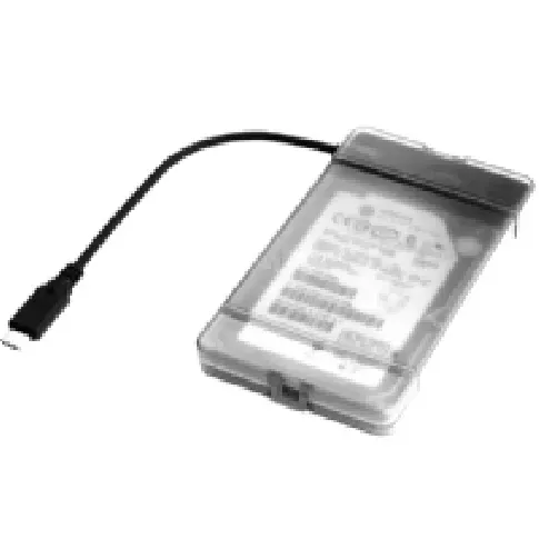 Bilde av best pris USB-C 3.1 Gen2 HDD Adapter, up to 12.5mm, 10Gbps, black PC tilbehør - Skjermer og Tilbehør - Øvrig tilbehør