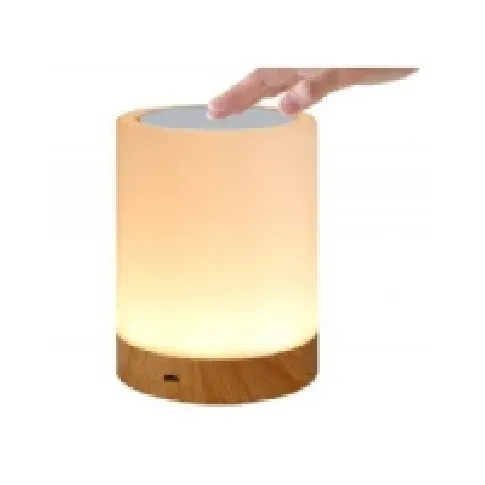 Bilde av best pris USB Smart Touch Lamp 5-farver 9x12 cm Belysning - Innendørsbelysning - Bordlamper