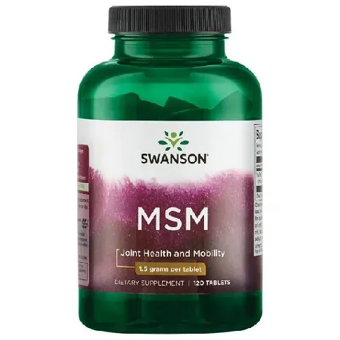 Bilde av best pris Ultra MSM 1500 mg - 120 tabletter Vitaminer/ZMA