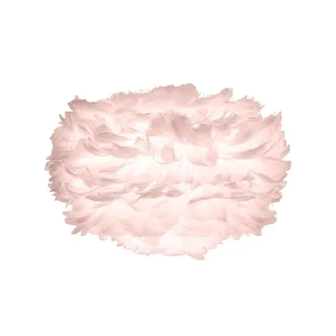 Bilde av best pris Umage Eos lampeskjerm med fjær, rosa,Ø35 cm Fjær lampeskjerm