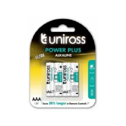 Bilde av best pris Uniross AAA Alkaline PC tilbehør - Ladere og batterier - Diverse batterier