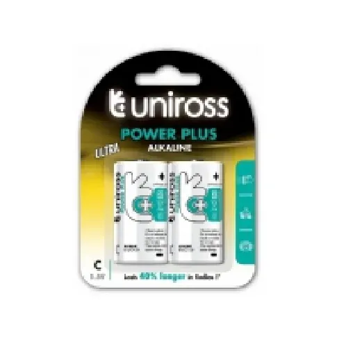 Bilde av best pris Uniross C/LR14 Alkaline PC tilbehør - Ladere og batterier - Diverse batterier