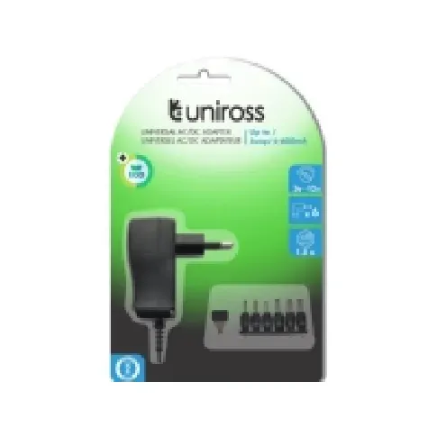 Bilde av best pris Uniross universal strømforsyning 0,6A Foto og video - Foto- og videotilbehør - Batteri og ladere