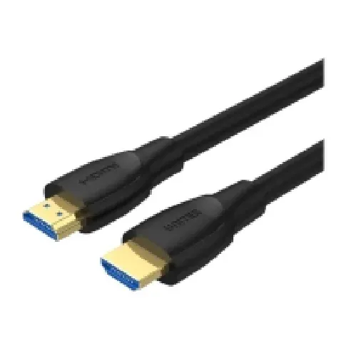 Bilde av best pris Unitek C11046BK - High Speed - HDMI-kabel - HDMI hann til HDMI hann - 20 m - multi-layer shielded - svart - flertrådet, 4K 60Hz støtte, active amplification chip PC tilbehør - Kabler og adaptere - Videokabler og adaptere