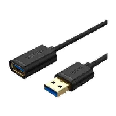 Bilde av best pris Unitek Y-C459GBK - USB-forlengelseskabel - USB-type A (hann) til USB-type A (hunn) - USB 3.0 - 2 m - svart PC tilbehør - Kabler og adaptere - Datakabler