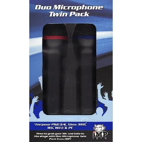 Bilde av best pris Universal Duets Twin USB Microphone Pack (PS4/Xbox One/Xbox 360/PS3/PC DVD) - Videospill og konsoller