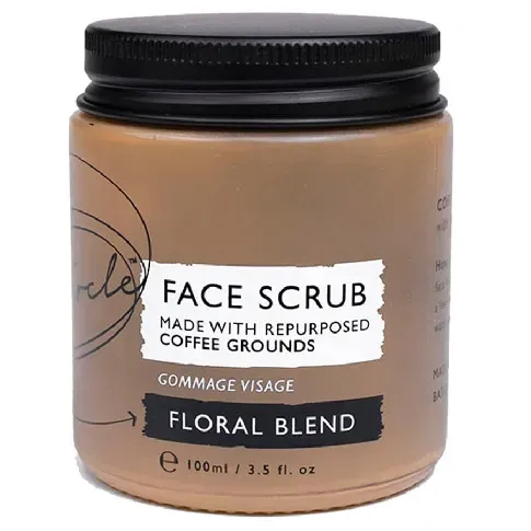 Bilde av best pris UpCircle - Coffee Face Scrub Floral Blend 100 ml - Skjønnhet
