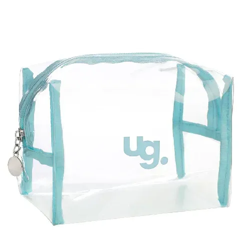 Bilde av best pris Urban Glow Beauty Case Zipper Blue Sminke - Verktøy og tilbehør - Toalettvesker