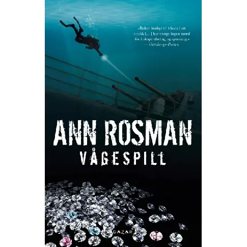 Bilde av best pris Vågespill - En krim og spenningsbok av Ann Rosman
