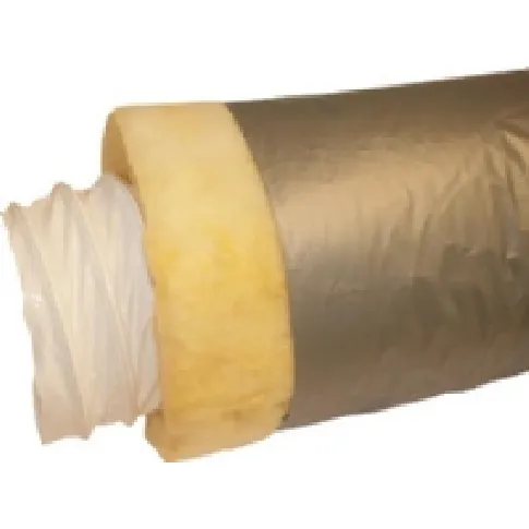 Bilde av best pris VALLY-MATIC Flexslange VMFPE ISO Ø202 mm, kondensisoleret. For udsugning af fugtig luft fra emhætte el. tumbler. Længde 4 m, 25 mm isolering. Ventilasjon & Klima - Rør og beslag - Fleksible slanger