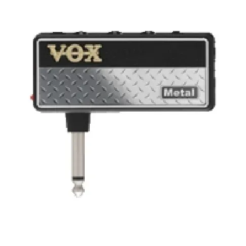 Bilde av best pris VOX amPlug 2 Metal, Koblet med ledninger (ikke trådløs), 3,5 mm, Sort, Sølv, Batteri, AAA, 17 timer Hobby - Musikkintrumenter - Strengeinstrumenter