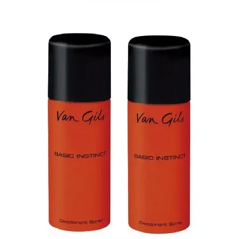 Bilde av best pris Van Gils - 2x Basic Instinct Deodorant Spray 150 ml - Skjønnhet