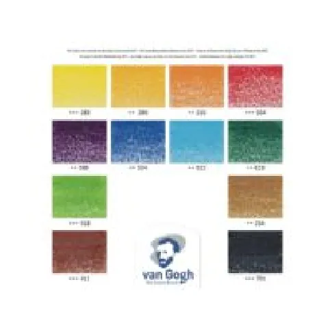 Bilde av best pris Van Gogh Coloured pencil starter set | 12 colours Hobby - Kunstartikler - Blyanter