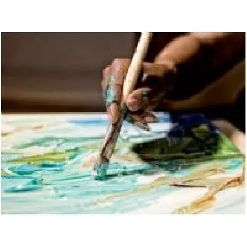Bilde av best pris Van Gogh Oil & Acrylic Brush Series 295 No. 4 Hobby - Kunstartikler - Børster