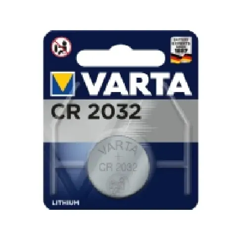 Bilde av best pris Varta - CR2032 batteri - Li/MnO2 - 230 mAh PC tilbehør - Ladere og batterier - Diverse batterier