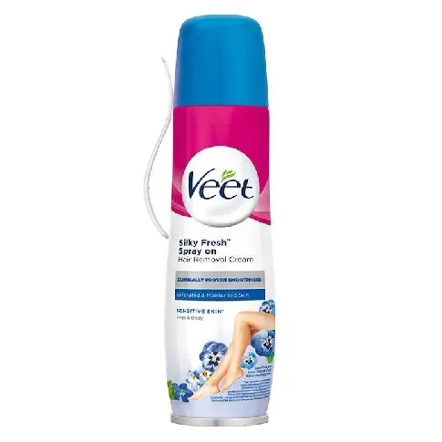 Bilde av best pris Veet Silky Fresh Spray On Hair Removal Cream 150ml Hudpleie - Kroppspleie